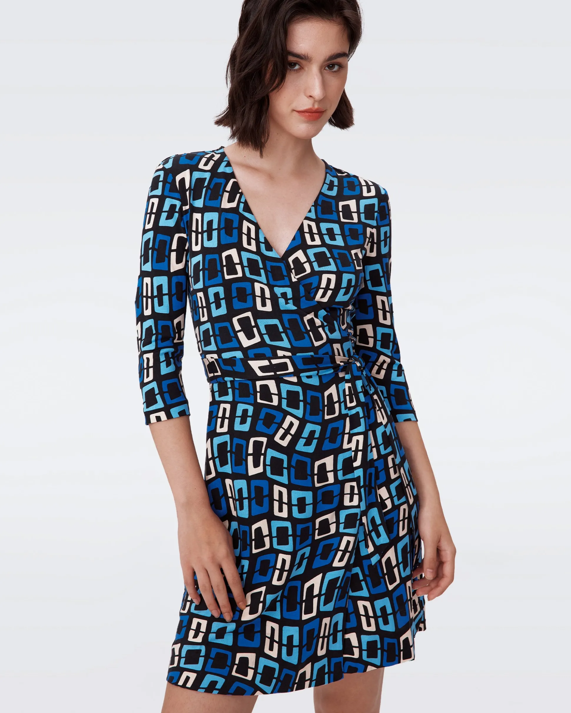 Julian Silk Jersey Wrap Dress