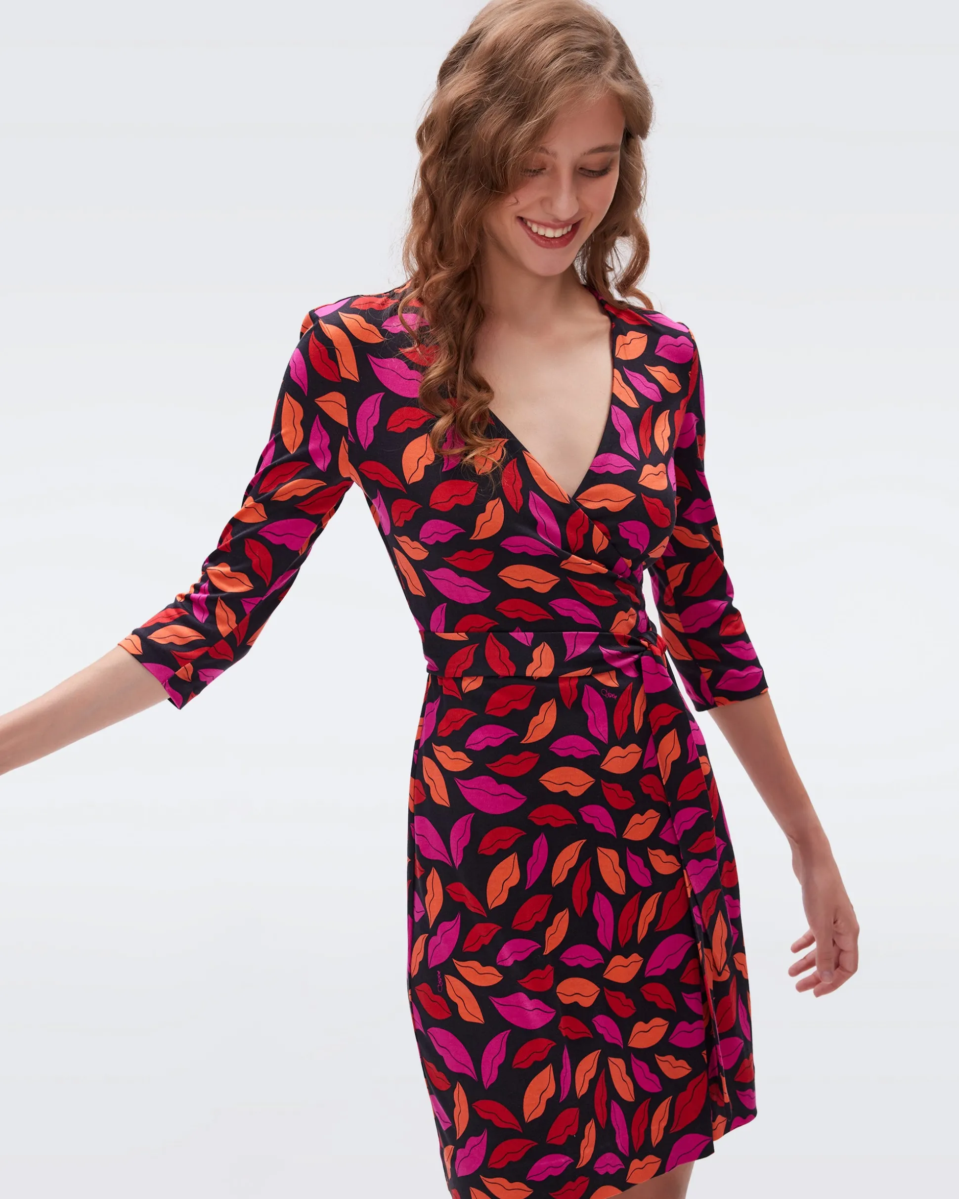 Julian Silk Jersey Wrap Dress