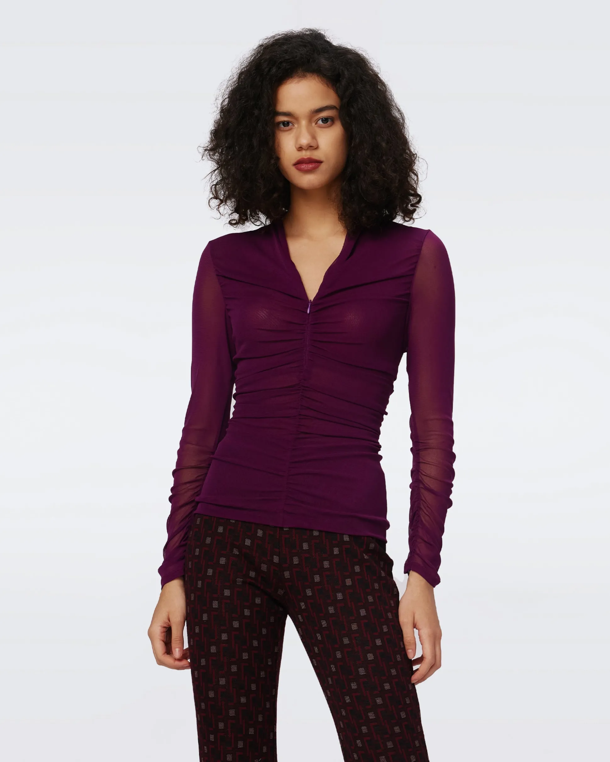Julie Mesh Top