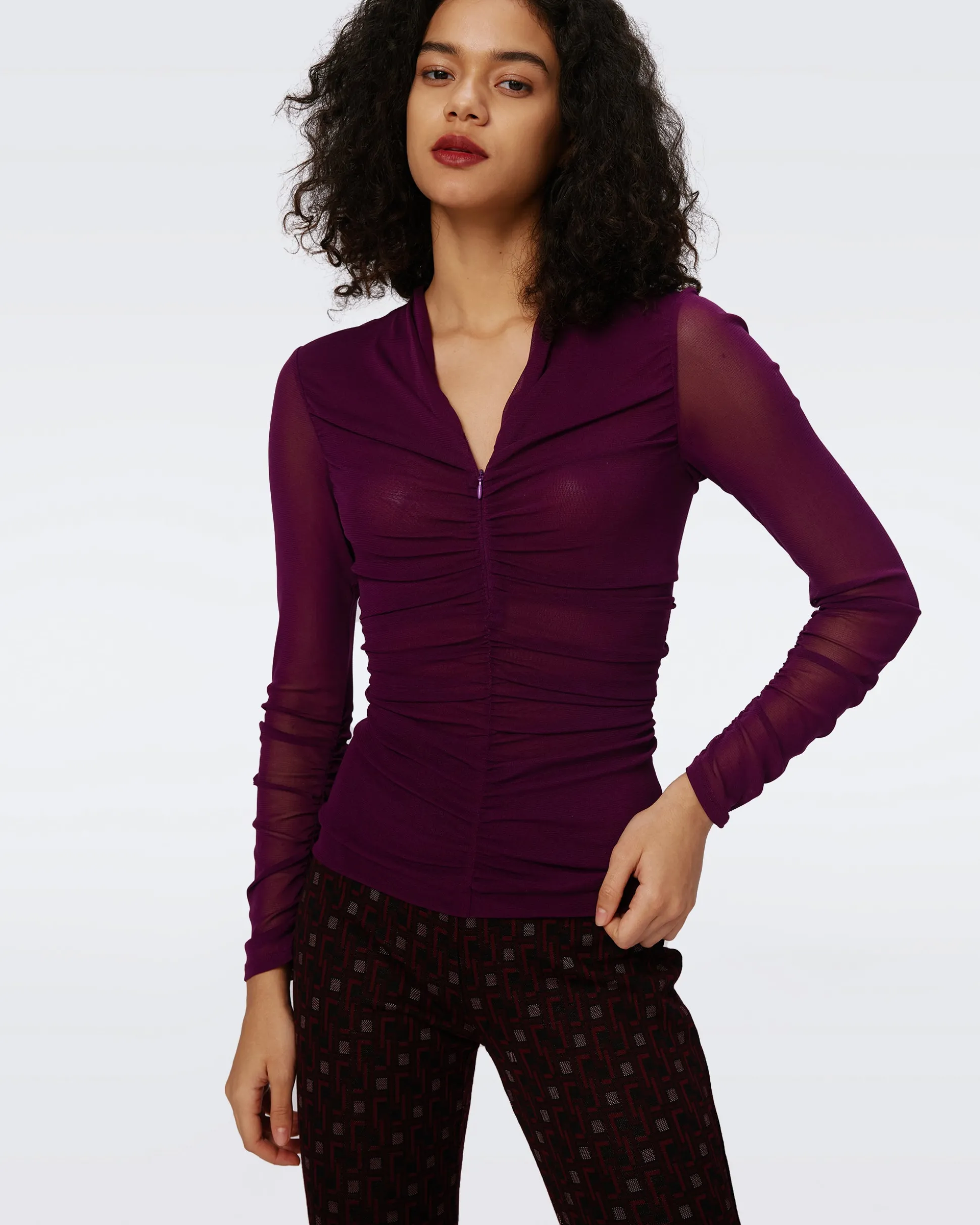 Julie Mesh Top