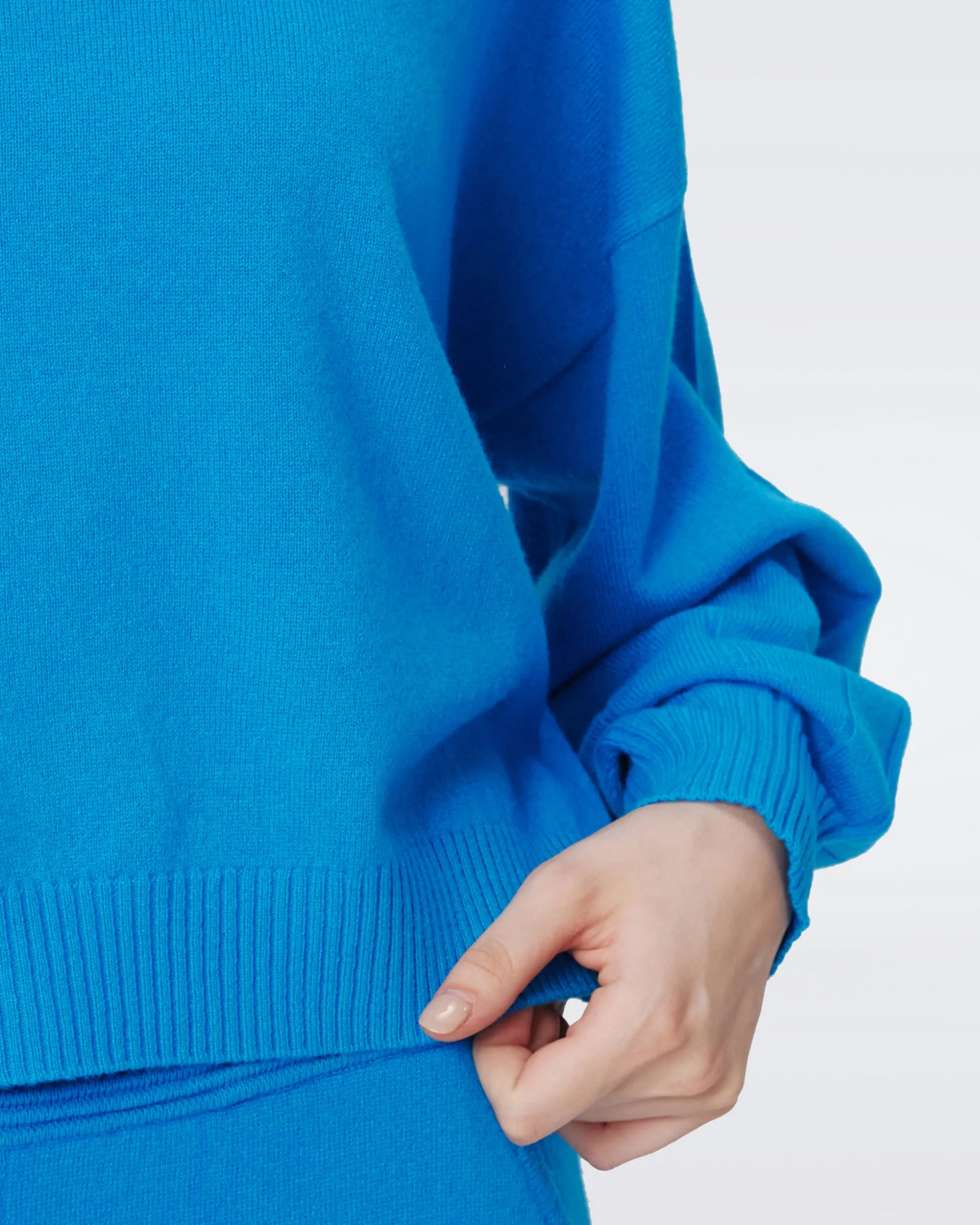 Ken Wool-Cashmere Top