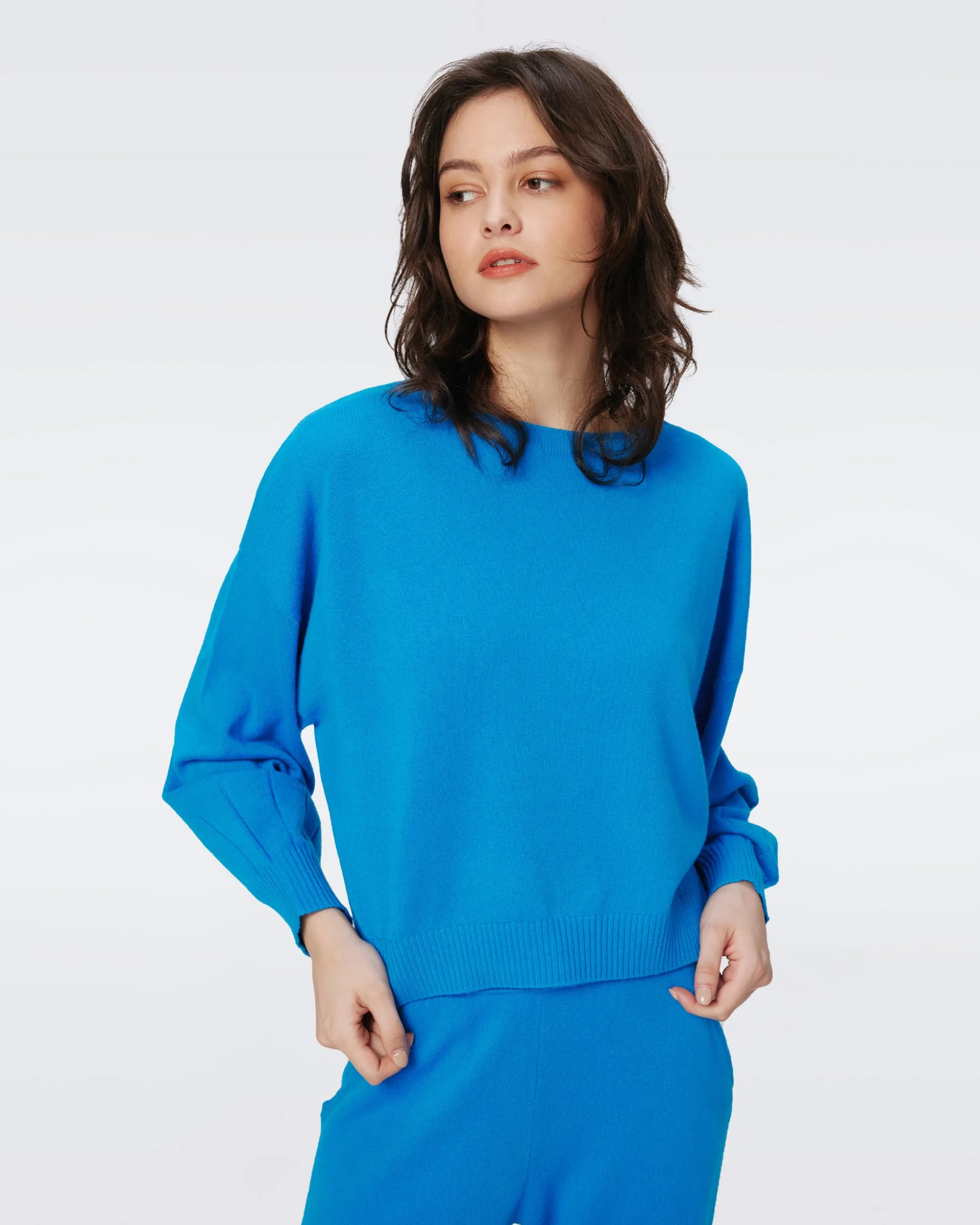 Ken Wool-Cashmere Top