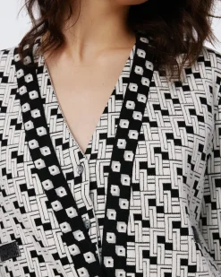 Korbin Knit Jacquard Cardigan