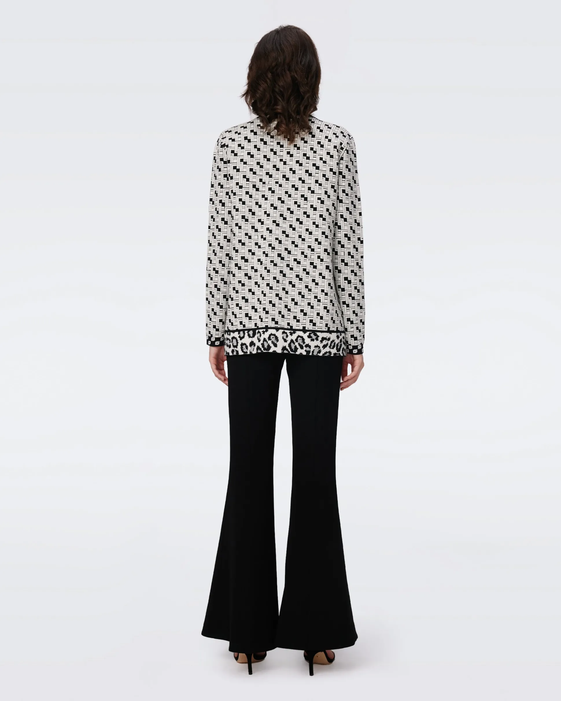 Korbin Knit Jacquard Cardigan