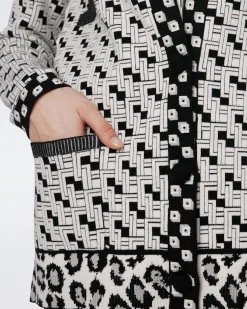 Korbin Knit Jacquard Cardigan