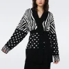 Lee Knit Jacquard Cardigan
