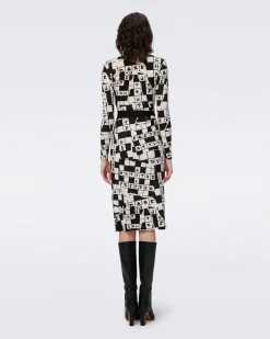 Luella Wool Wrap Dress