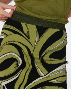 Lyla Knit Jacquard Skirt