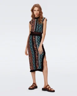 Margarita Knit Jacquard Skirt