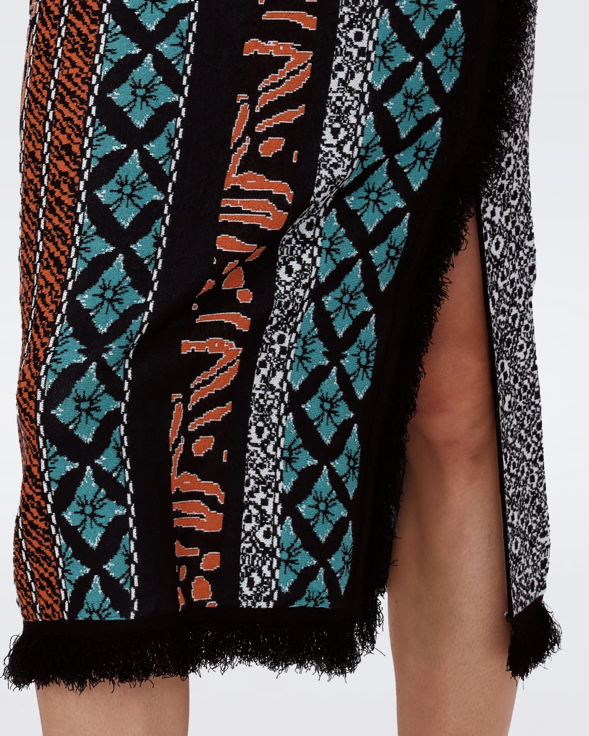 Margarita Knit Jacquard Skirt