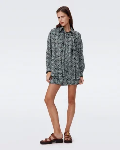 Medusa Knit Jacquard Dress