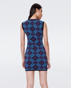 Mylo Knit Jacquard Dress