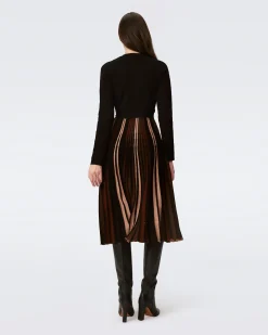 Ollie Knit Wrap Dress