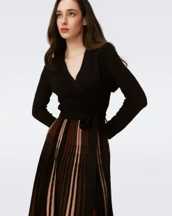 Ollie Knit Wrap Dress