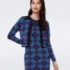 Petey Knit Jacquard Cardigan