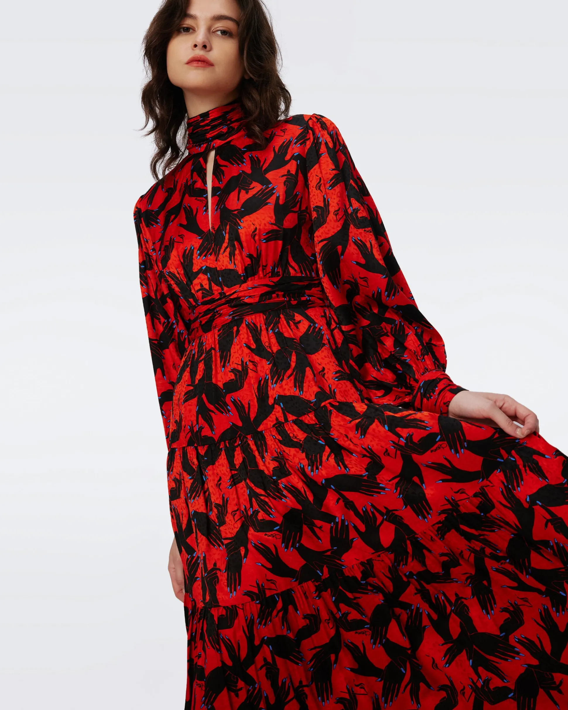 Sai Jacquard Dress