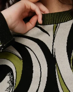 Tierna Knit Jacquard Sweater