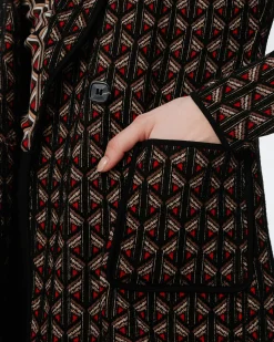 Trillian Knit Jacquard Jacket