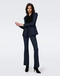 Trillian Knit Jacquard Wool Jacket