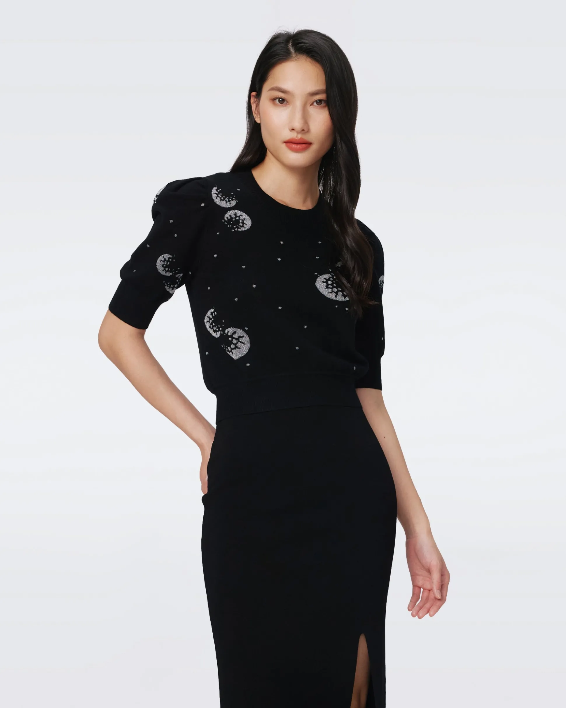 Willa Knit Jacquard Sweater