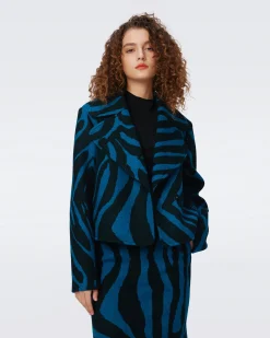 Yilia Jacquard Coat